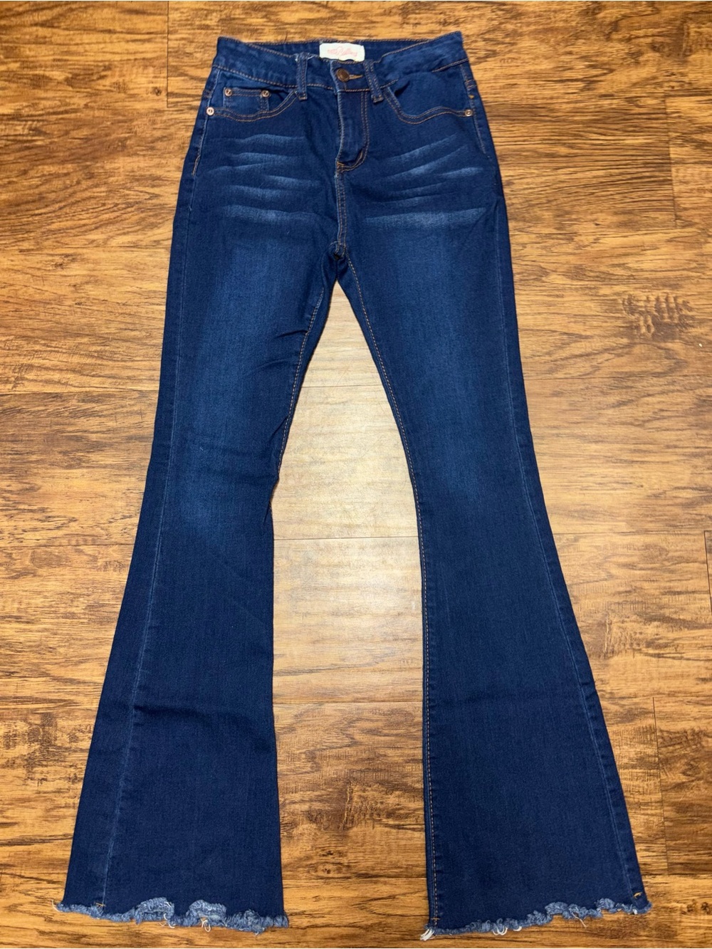 Red Bottoms Mid Rise Flare Jeans Size 3